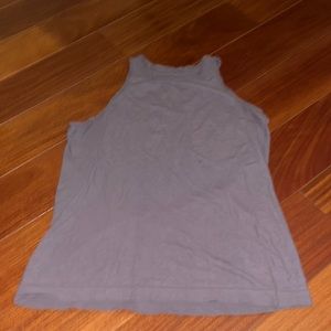 Athleta purple cropped tank